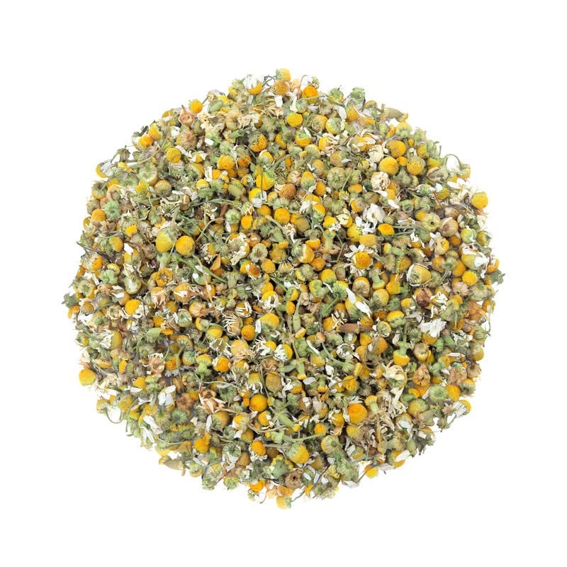 AGADA ORGANIC - CHAMOMILE FLOWER || 100% PURE WHOLE CHAMOMILE  FLOWER BUDS || SLEEP TEA & STRESS RELIEF || HERBAL TEA CALMING  TISANE - SOOTHING TEA (50g)